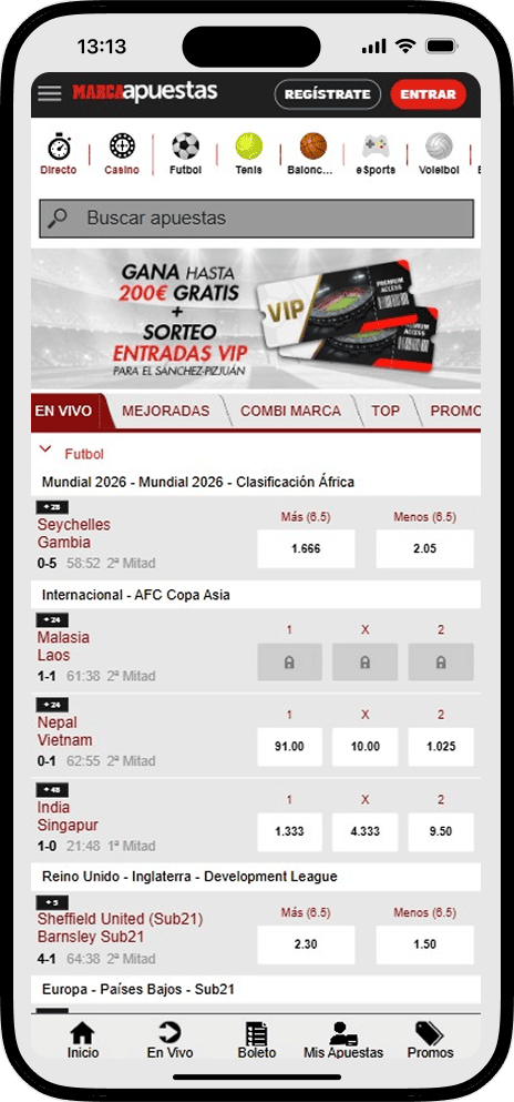 Marca Apuestas deportivas